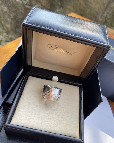 Prstýnek dámský Chopard z bílého zlata